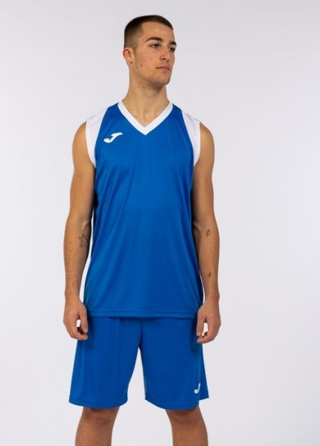 Комплект баскетбольной формы сине-белый FINAL II 102849.702 Joma (265543135)