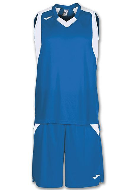 Комплект баскетбольной формы сине-белый FINAL 101115.702 Joma (265543119)
