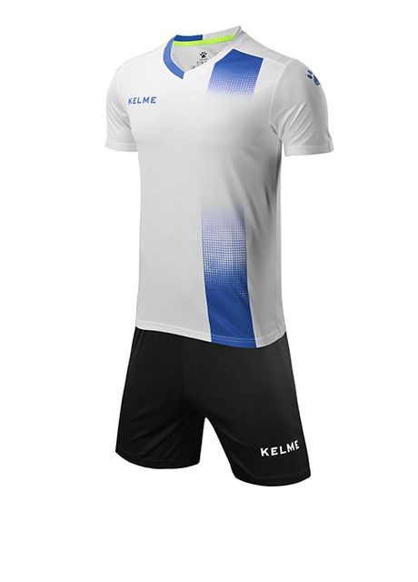 Комплект футбольной формы бело-синий ALICANTE 3881020.9104 Kelme (265543005)