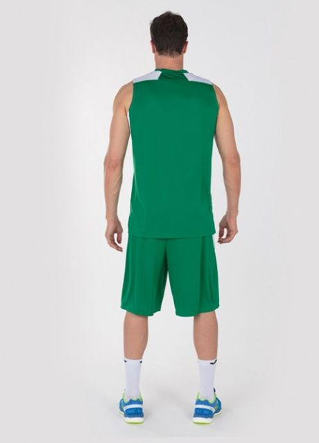 Комплект баскетбольной формы зелено-белый FINAL 101115.452 Joma (265543149)