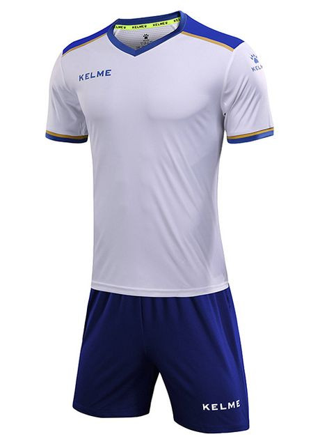 Комплект футбольной формы бело-синий SEGOVIA 3871001.9104 Kelme (265543016)