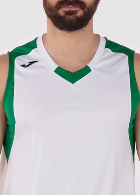Комплект баскетбольної форми біло-зелений FINAL 101115.213 Joma (265543134)
