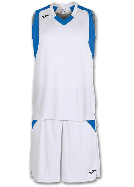 Комплект баскетбольной формы бело-синий FINAL 101115.207 Joma (265543117)