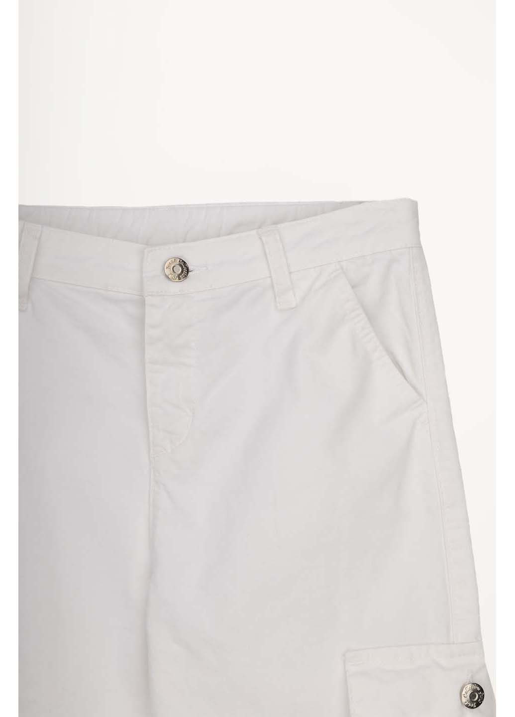 Белые кэжуал демисезонные брюки Asl