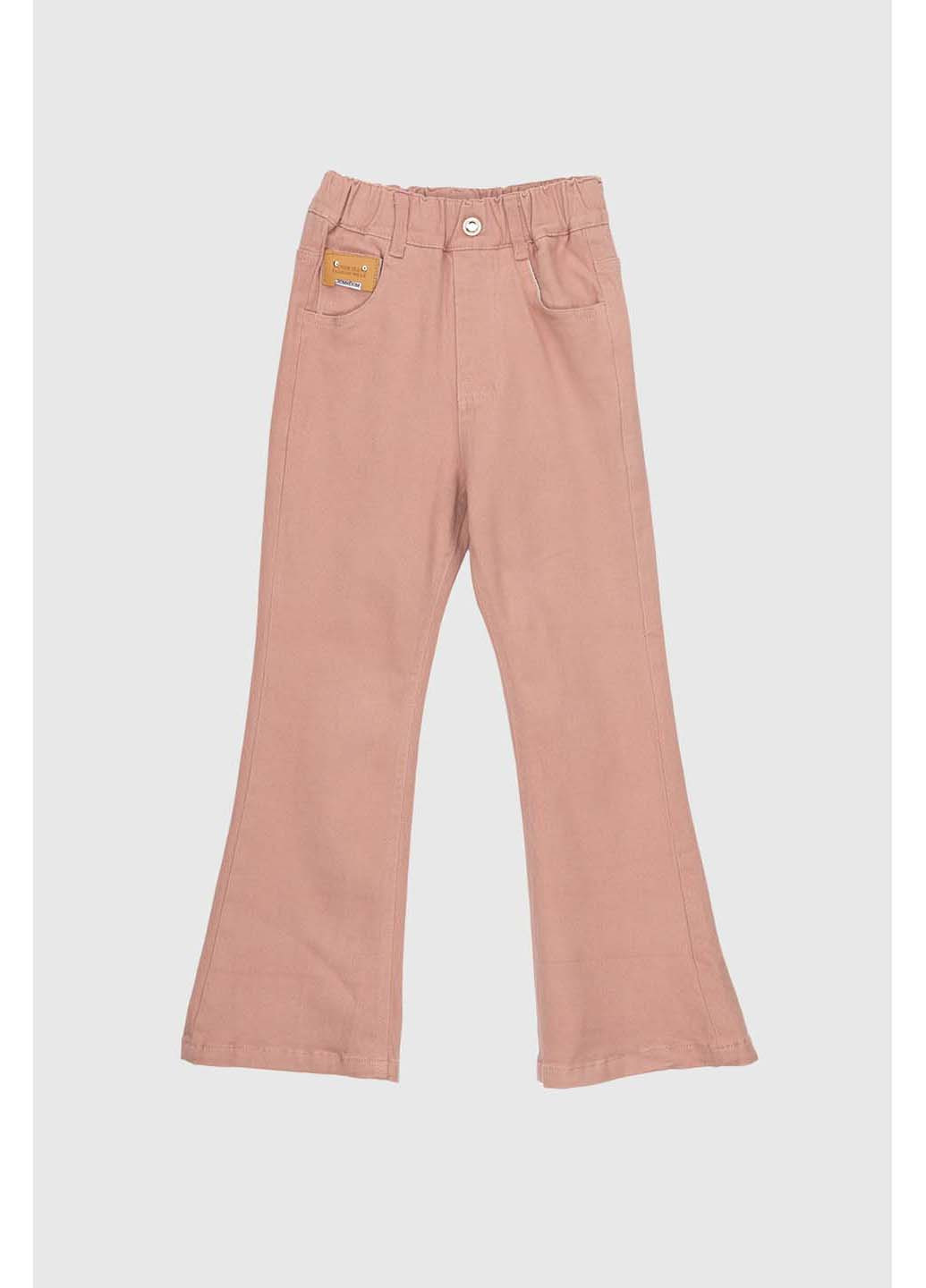 Розовые кэжуал демисезонные брюки Yekipeer