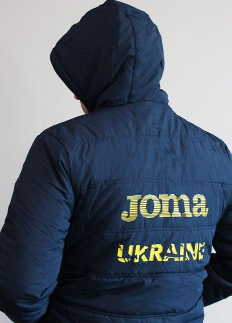 Темно-синяя куртка т.сине-желтая ффу at102371a339 Joma