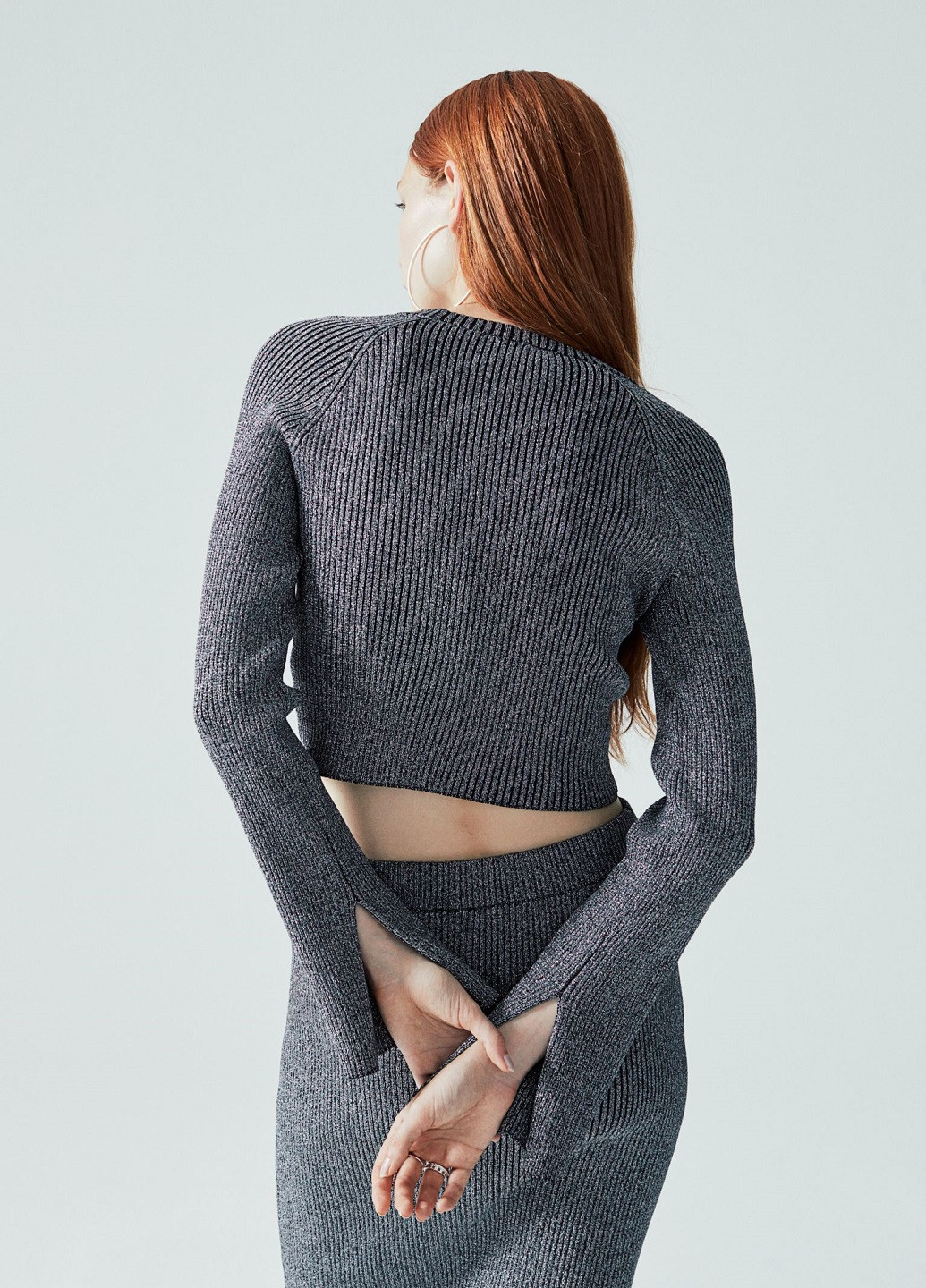 Темно-сірий демісезонний светр H&M