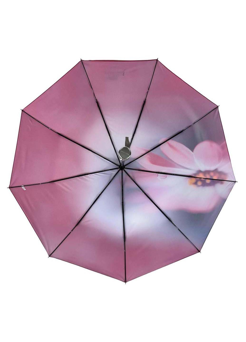 Комбинированный женский зонт-автомат в подарочной упаковке с платком Rain (265992239)