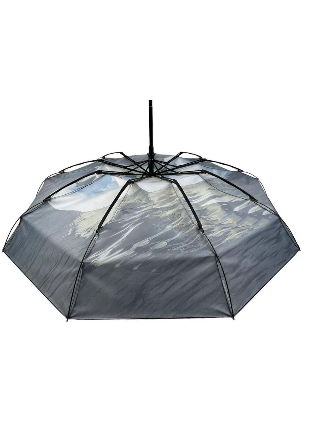 Жіноча парасолька-автомат у подарунковій упаковці з хустинкою Rain (265992244)