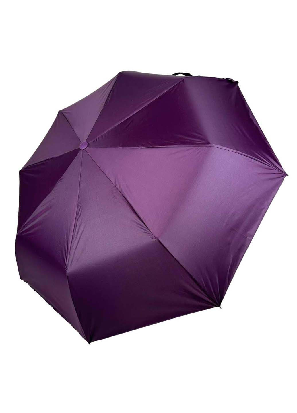 Жіноча однотонна парасоля напівавтомат The Best (265992210)