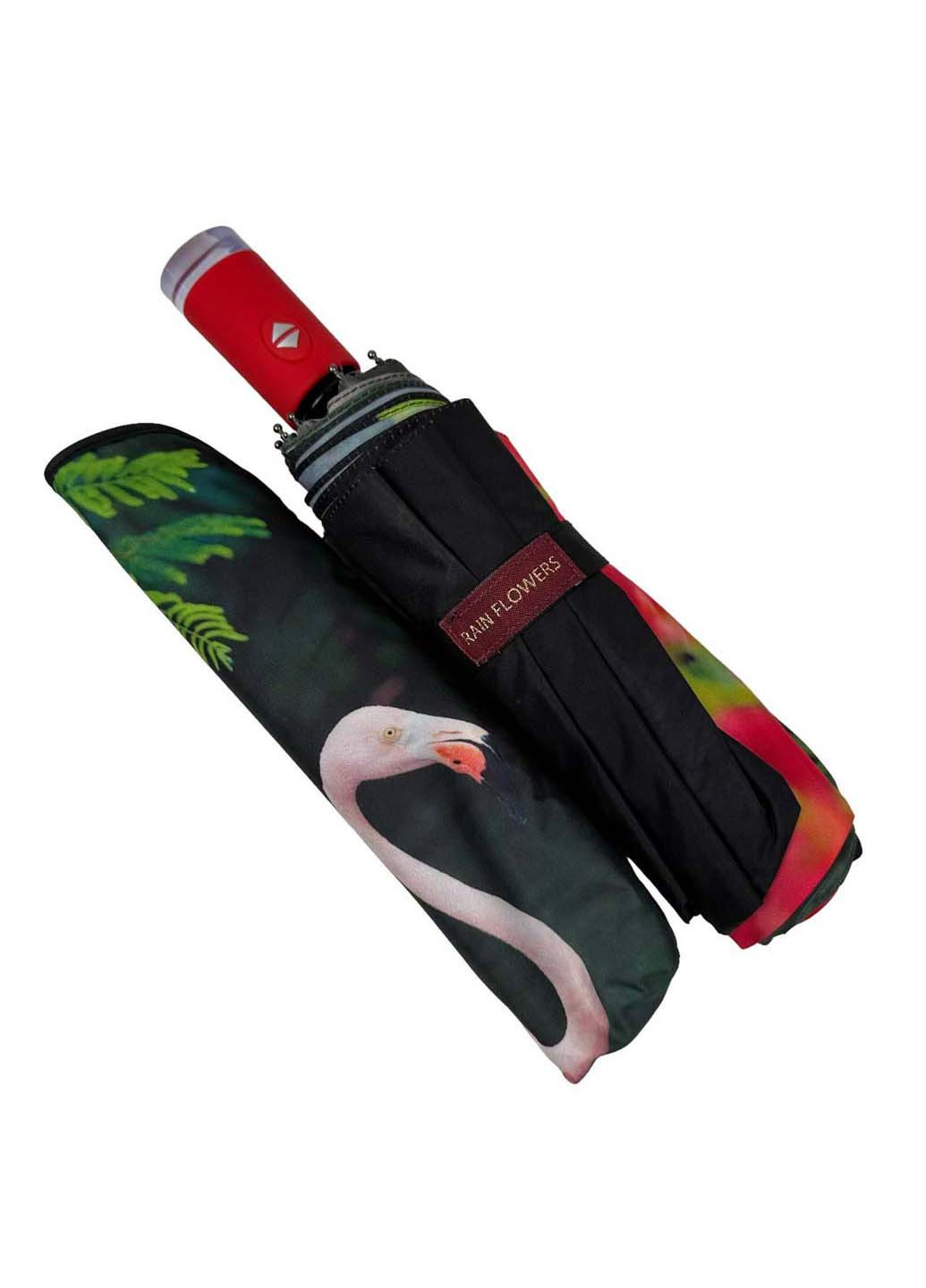 Женский зонт-автомат в подарочной упаковке с платком Rain (265992221)