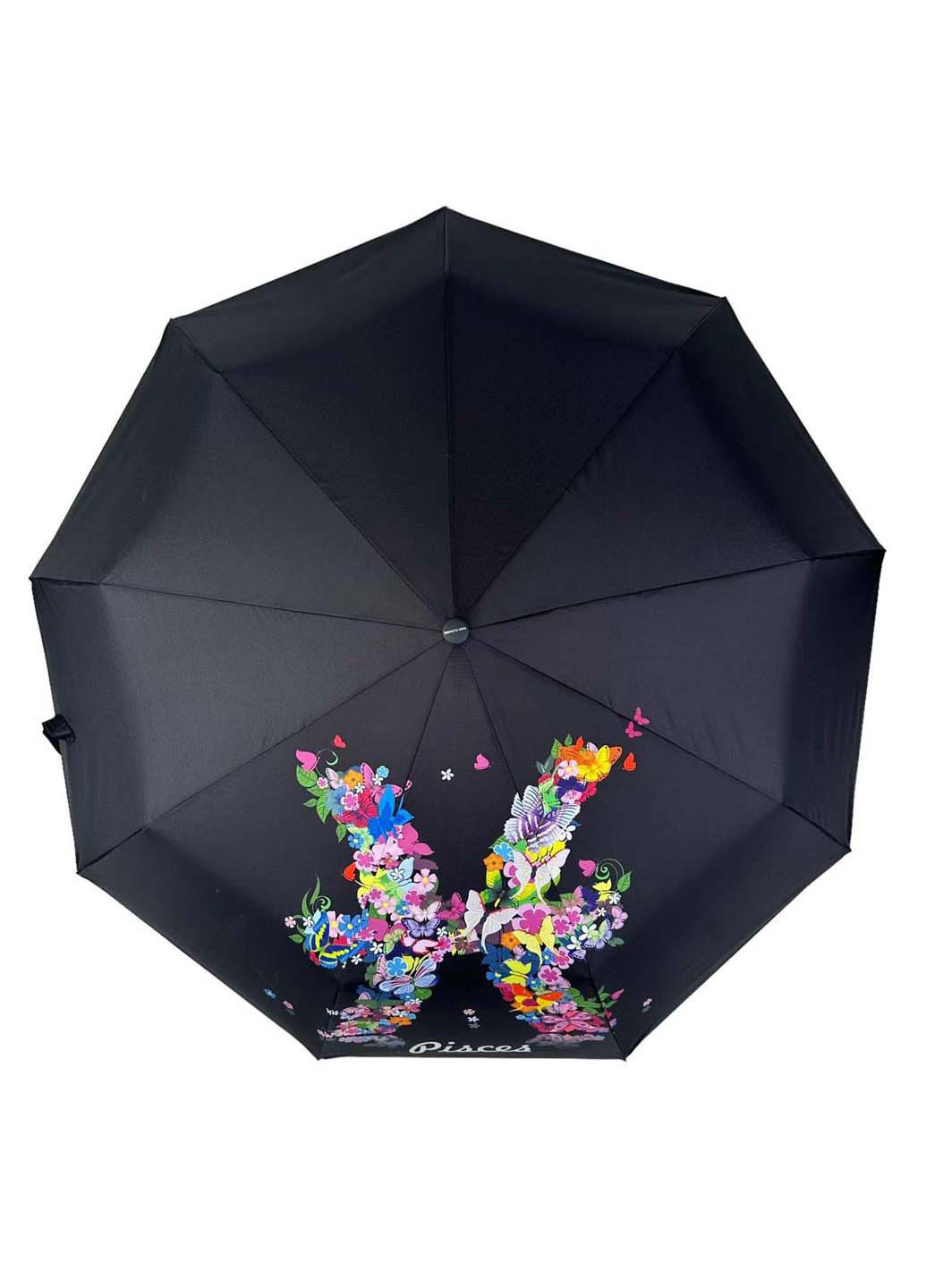 Женский зонт-автомат "Зодиак" в подарочной упаковке с платком Rain (265992229)