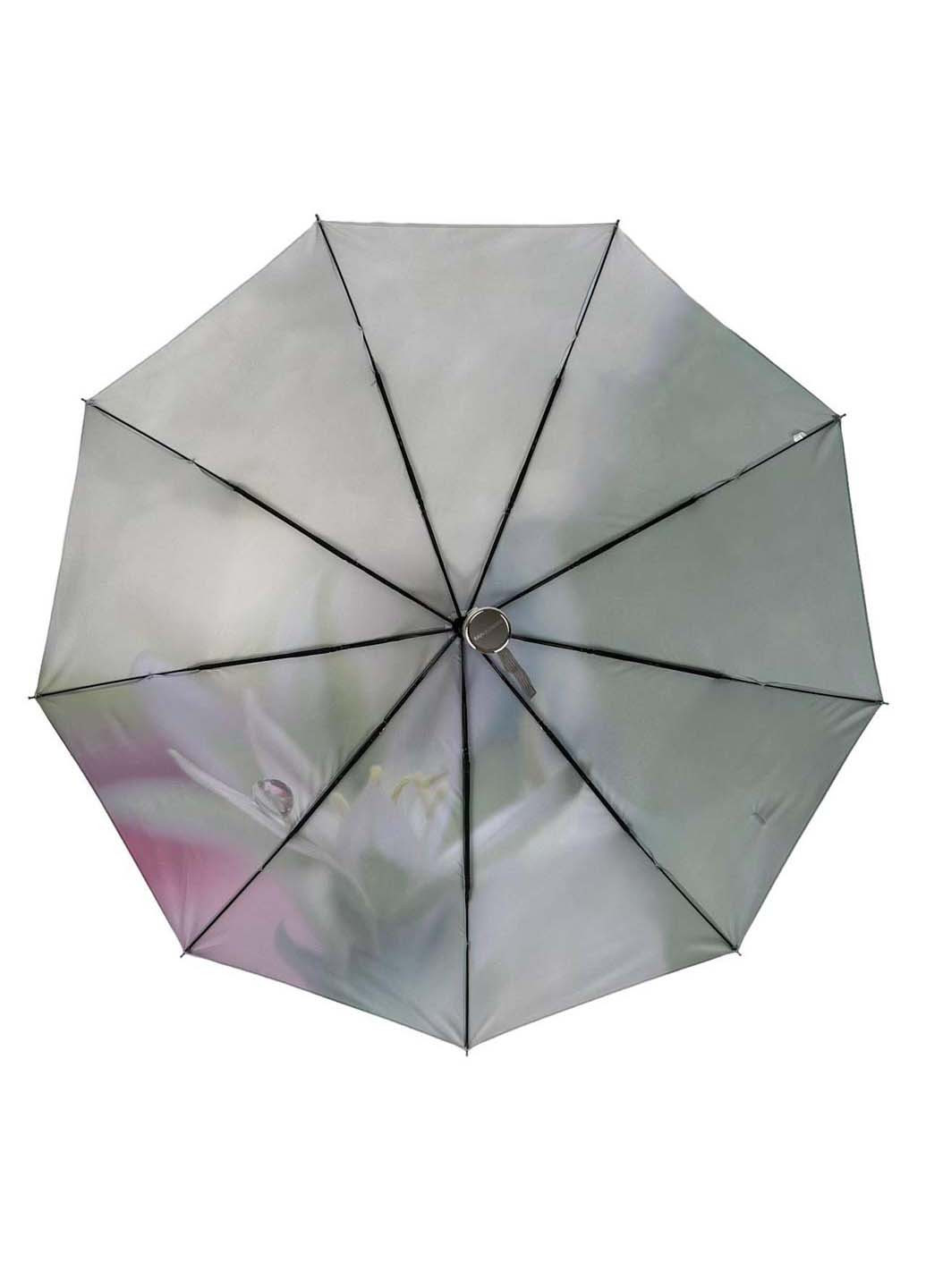Комбінована жіноча парасолька-автомат у подарунковій упаковці з хустинкою Rain (265992226)