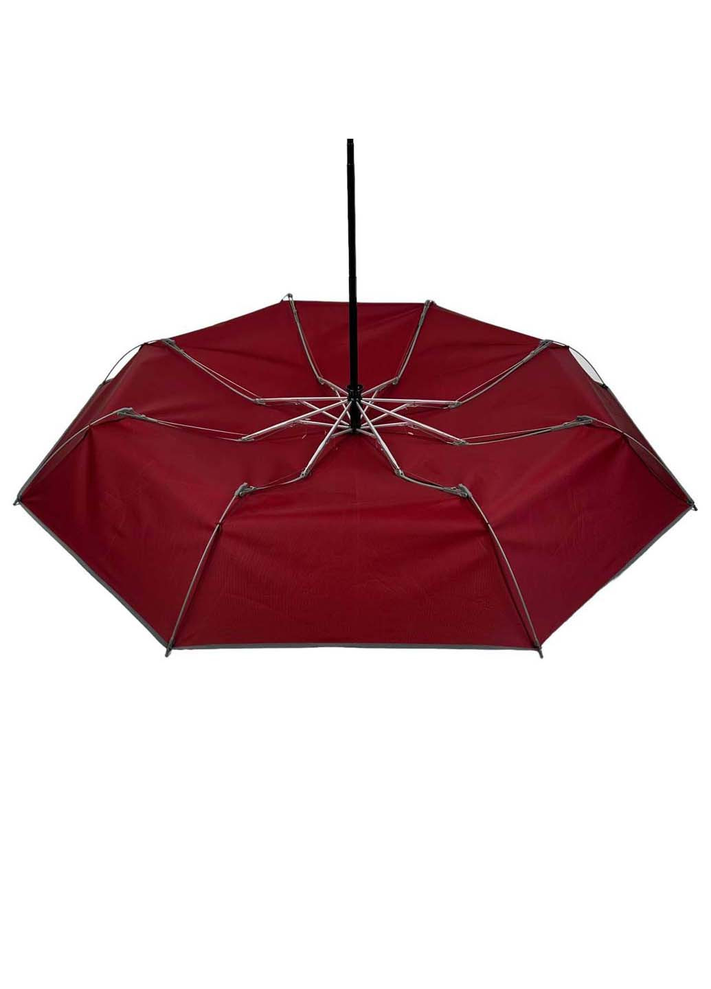 Женский складной зонт автомат зонт со светоотражающей полоской Bellissima (265992080)