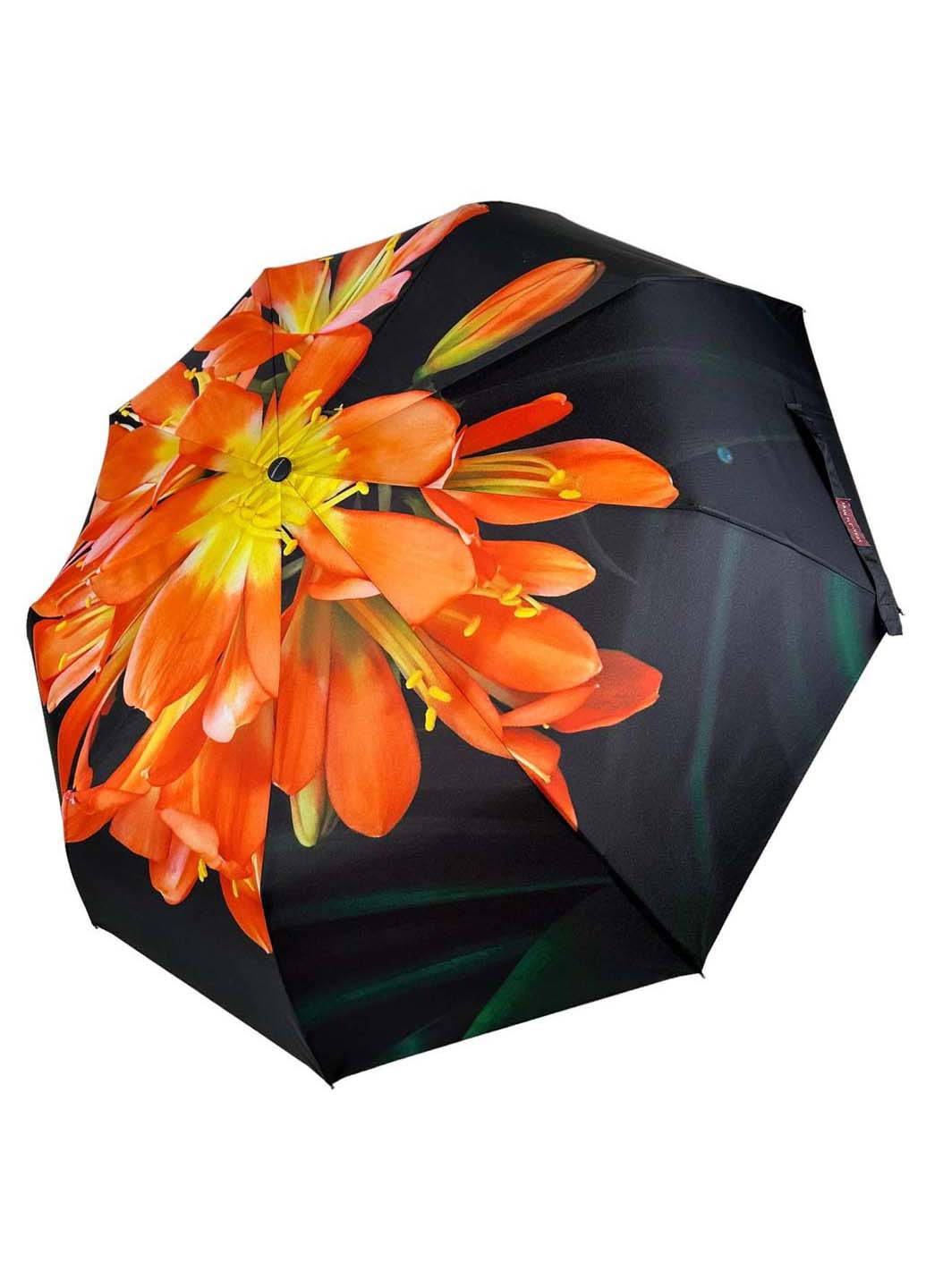 Жіноча парасолька-автомат у подарунковій упаковці з хустинкою Rain (265992218)