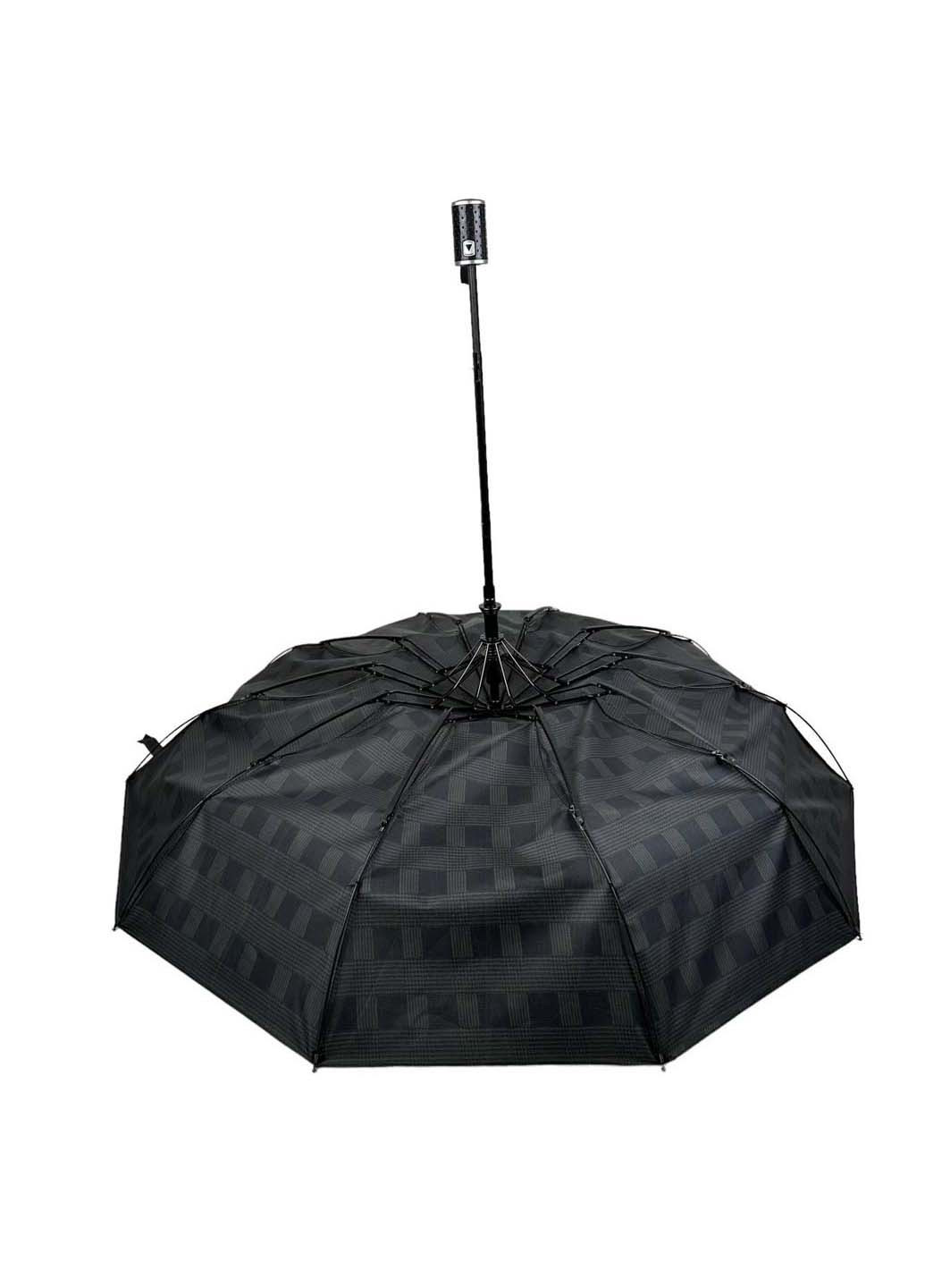 Стильна парасолька напівавтомат в клітинку Bellissima (265992079)
