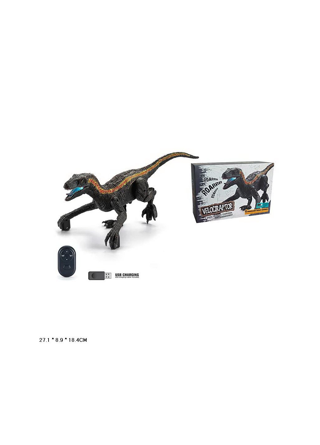 Интерактивная игрушка динозавр 3710-3A No Brand (265910526)