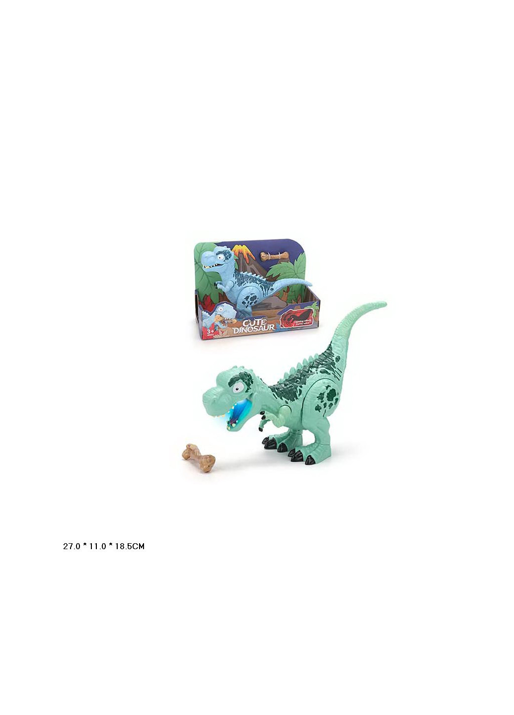 Интерактивная игрушка динозавр 3802-2A No Brand (265910515)