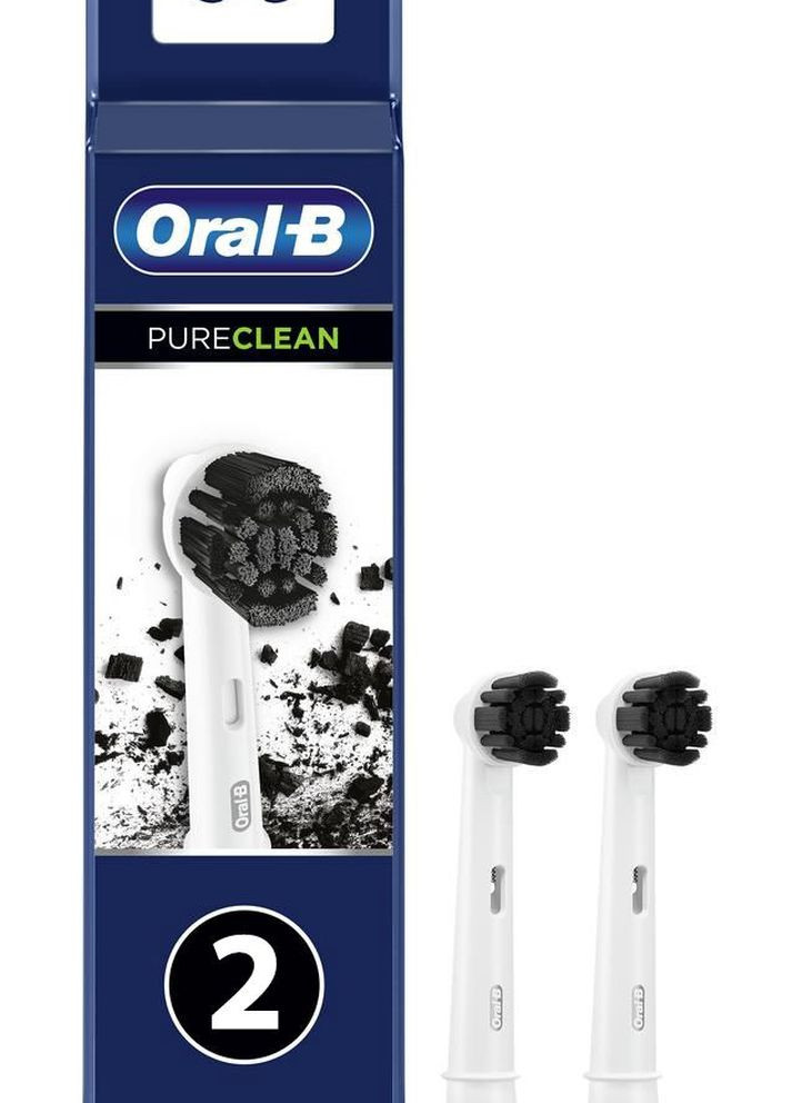 Насадки Pure Clean EB20CH (щетина з активованим вугіллям) 2 шт. Oral-B (266039150)