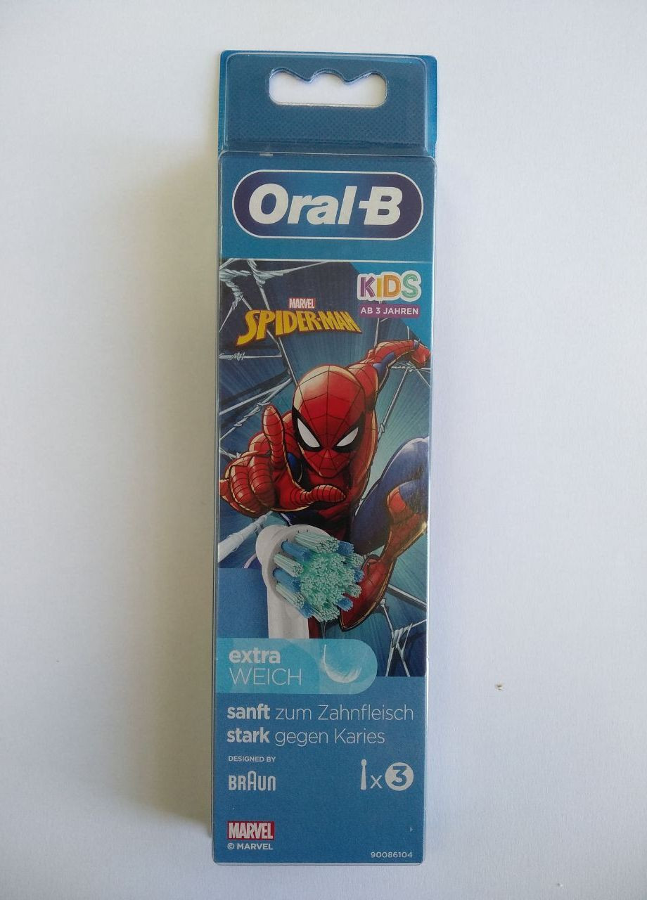 Насадки Stages Power Extra Soft (Spider-Man) 3 шт. Oral-B (266039185)