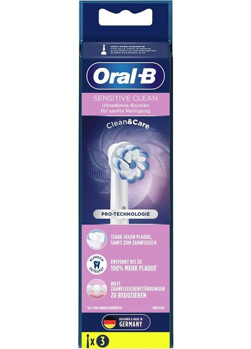 Насадки Sensitive Clean (Sensi Ultra Thin, EB60) 3 шт. Oral-B (266039156)