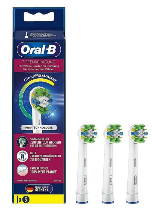 Насадки для зубної щітки Tiefenreinigung (floss action) 3 шт. Oral-B (266039188)