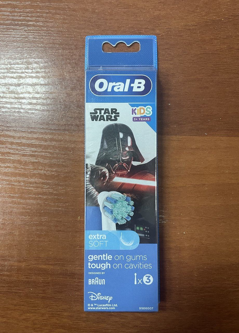 Насадки для детских зубных щеток extra SOFT (Star Wars, EB10) 3 шт. Oral-B (266039178)