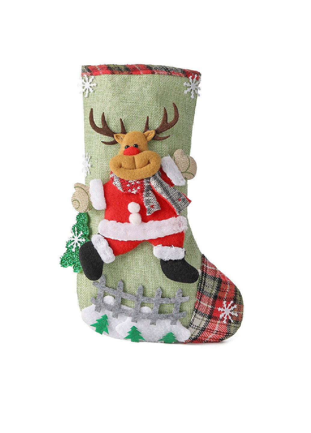 Новорічний чобіток для подарунків No Brand (265910762)