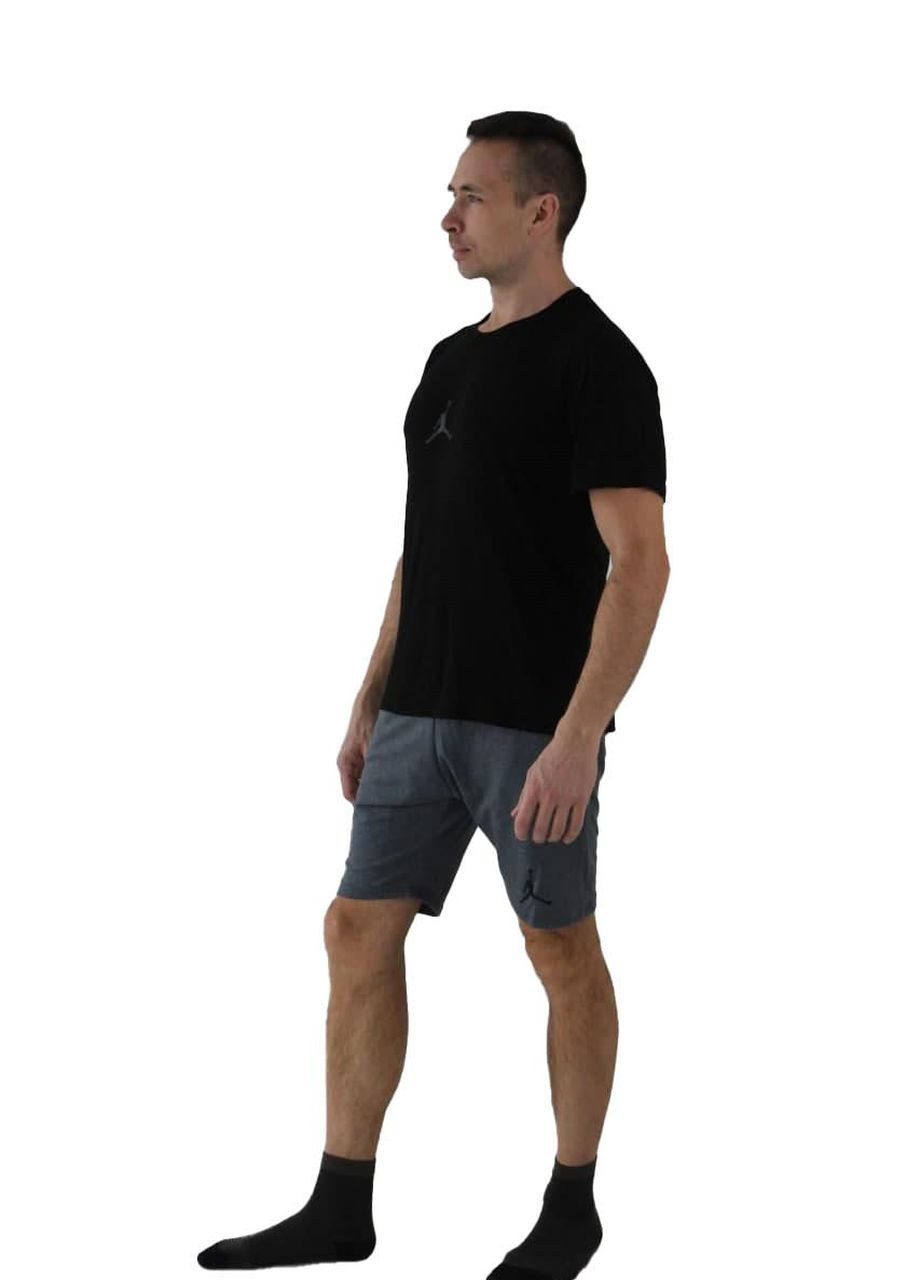 Чоловічий спортивний комплект футболка з шортами спортивний костюм ААА (266041179)