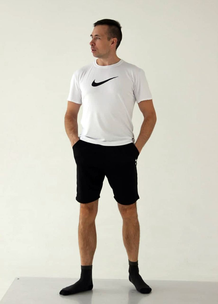Чоловічий спортивний комплект футболка з шортами спортивний костюм ААА (266041198)