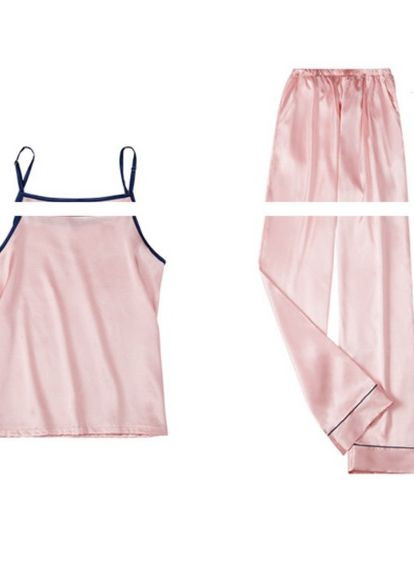 Рожева всесезон піжама жіноча комплект фебюле цюаль july's song розмір xl 50 рожевий No Brand