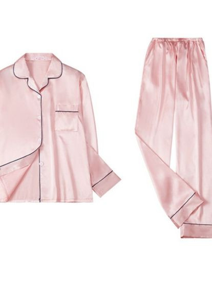 Рожева всесезон піжама жіноча комплект фебюле цюаль july's song розмір xl 50 рожевий No Brand