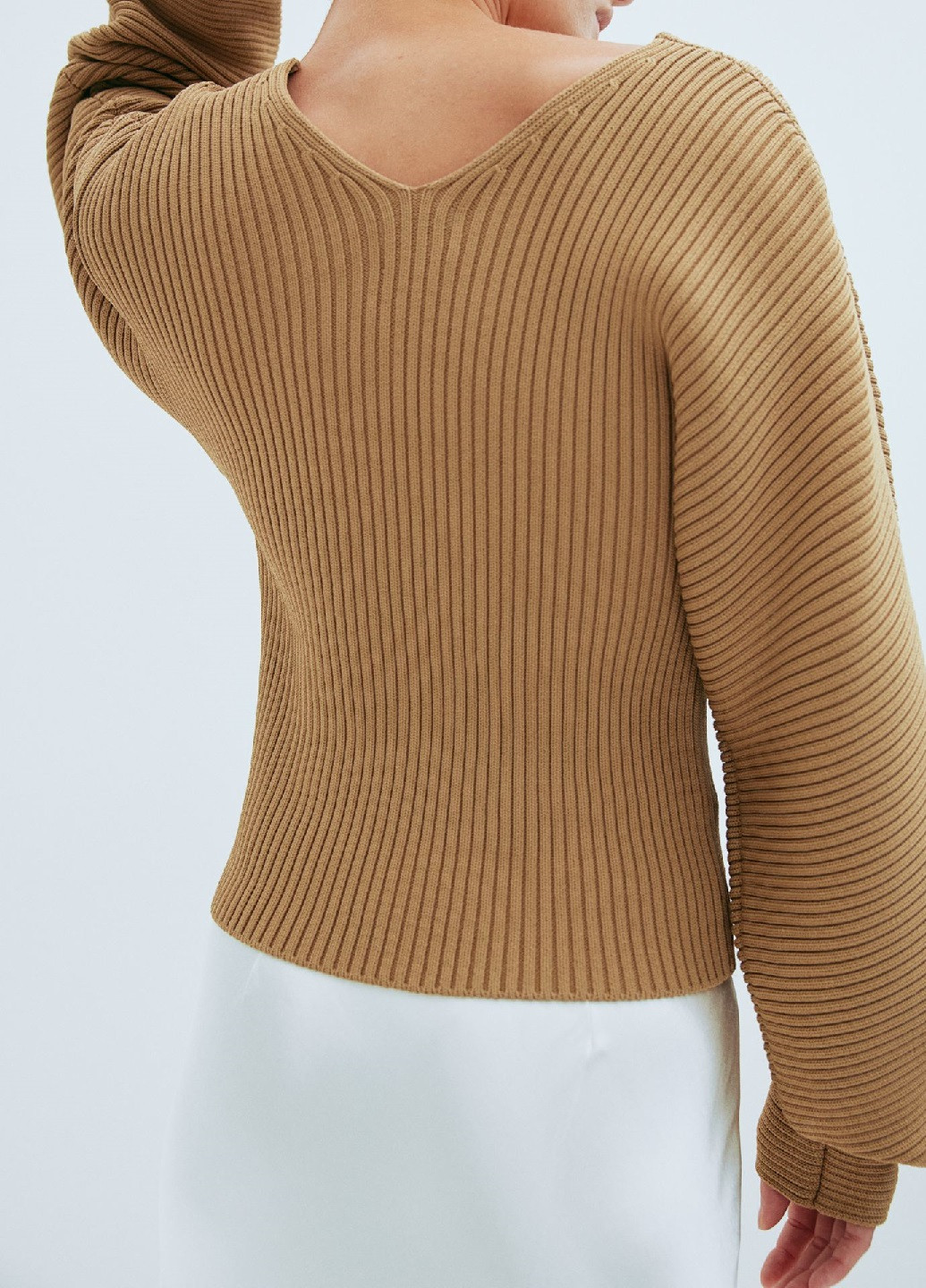 Гірчичний демісезонний светр H&M