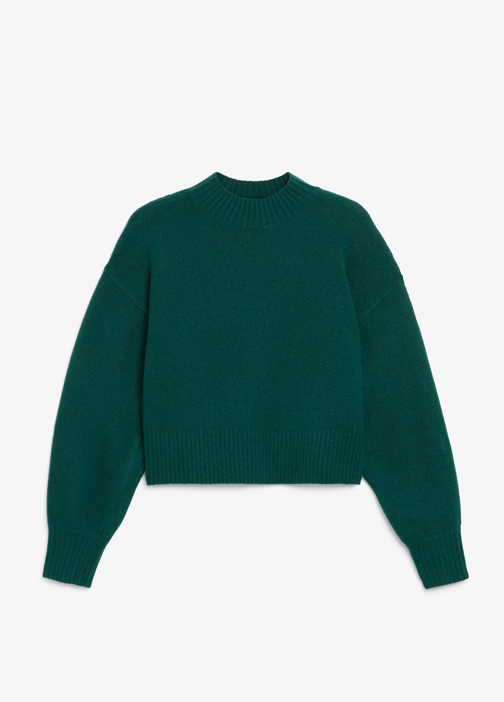 Темно-зелений демісезонний светр H&M