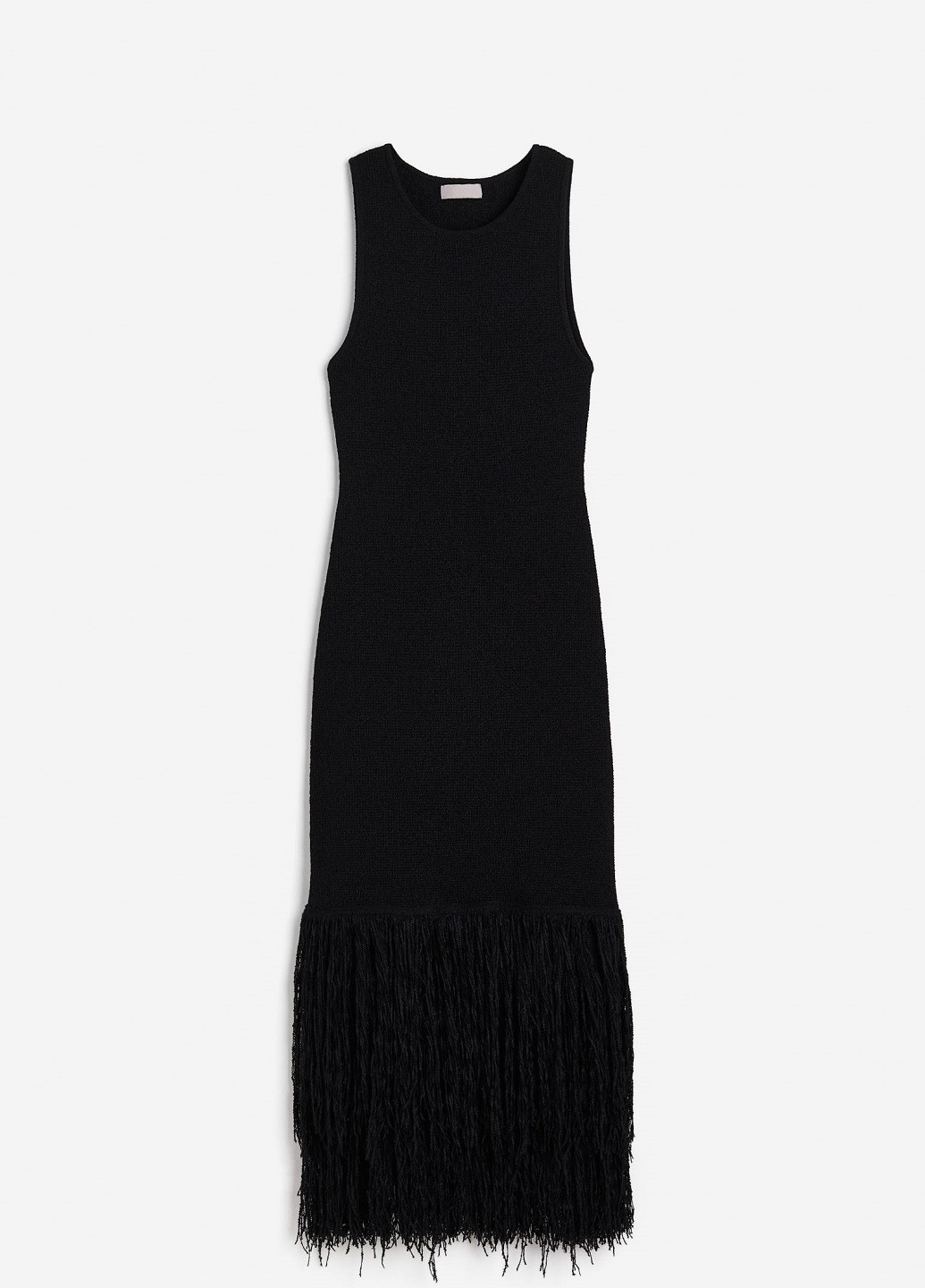 Чорна кежуал сукня H&M однотонна