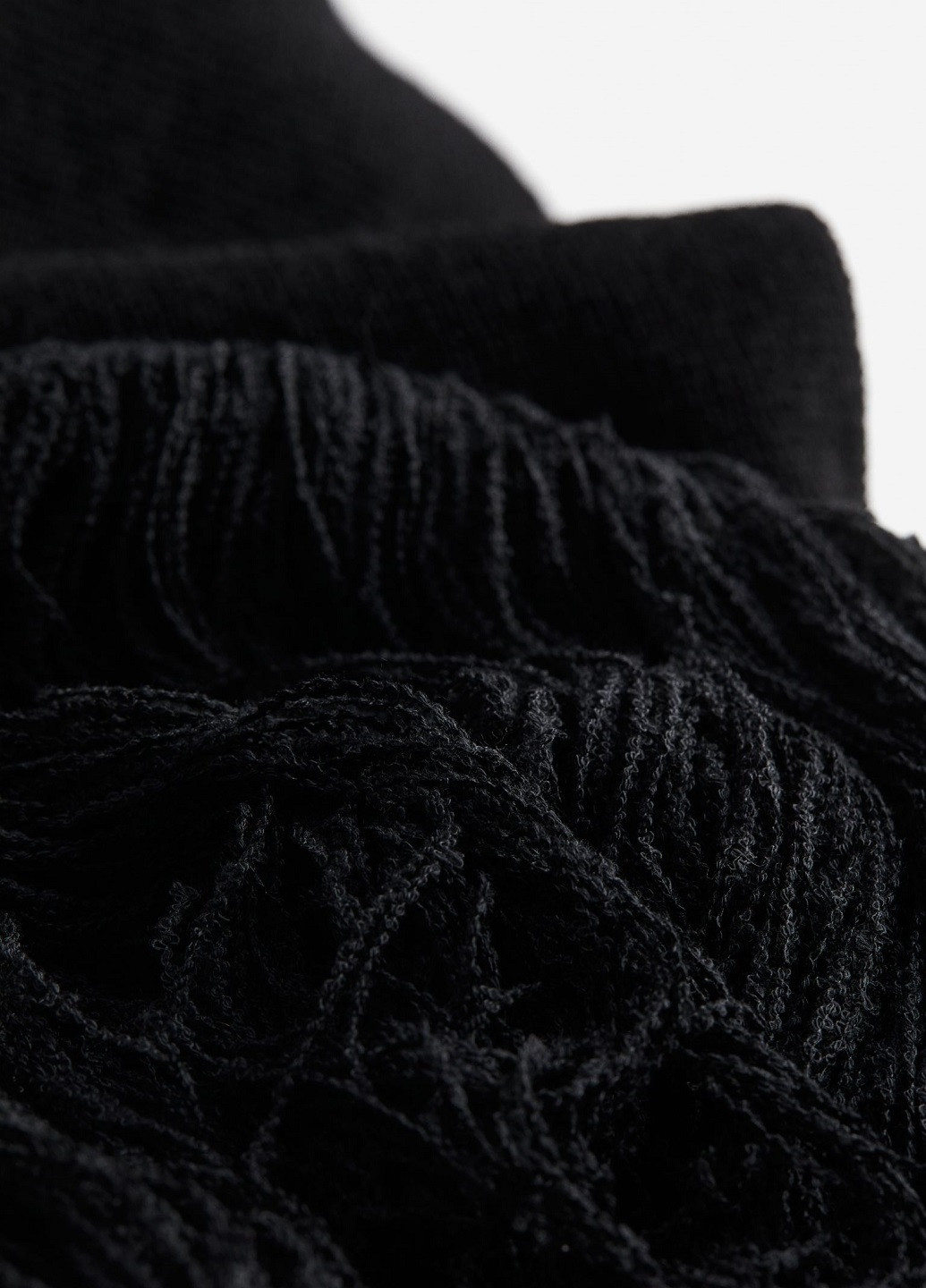 Чорна кежуал сукня H&M однотонна