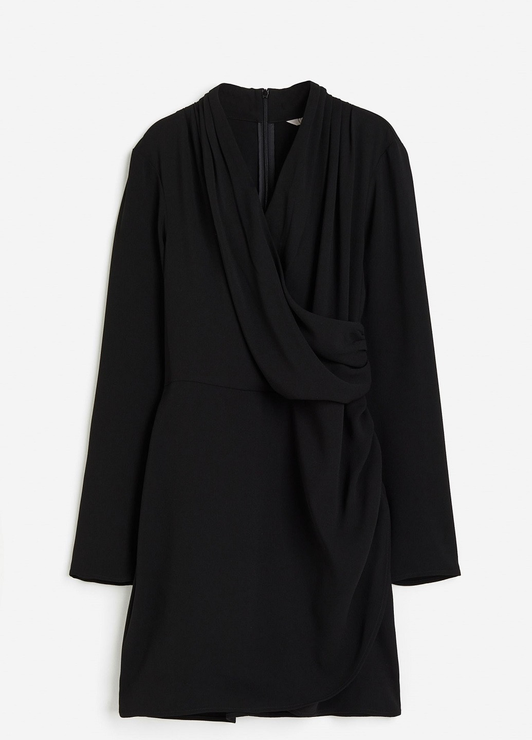 Черное праздничный платье H&M однотонное