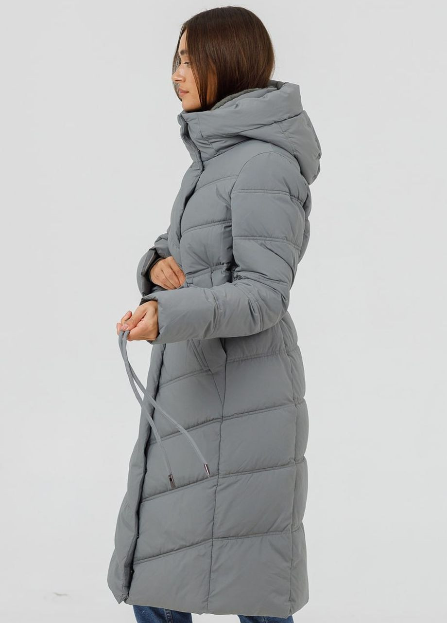 Оливкова зимня пуховик приталений foda оливковий Fodarlloy