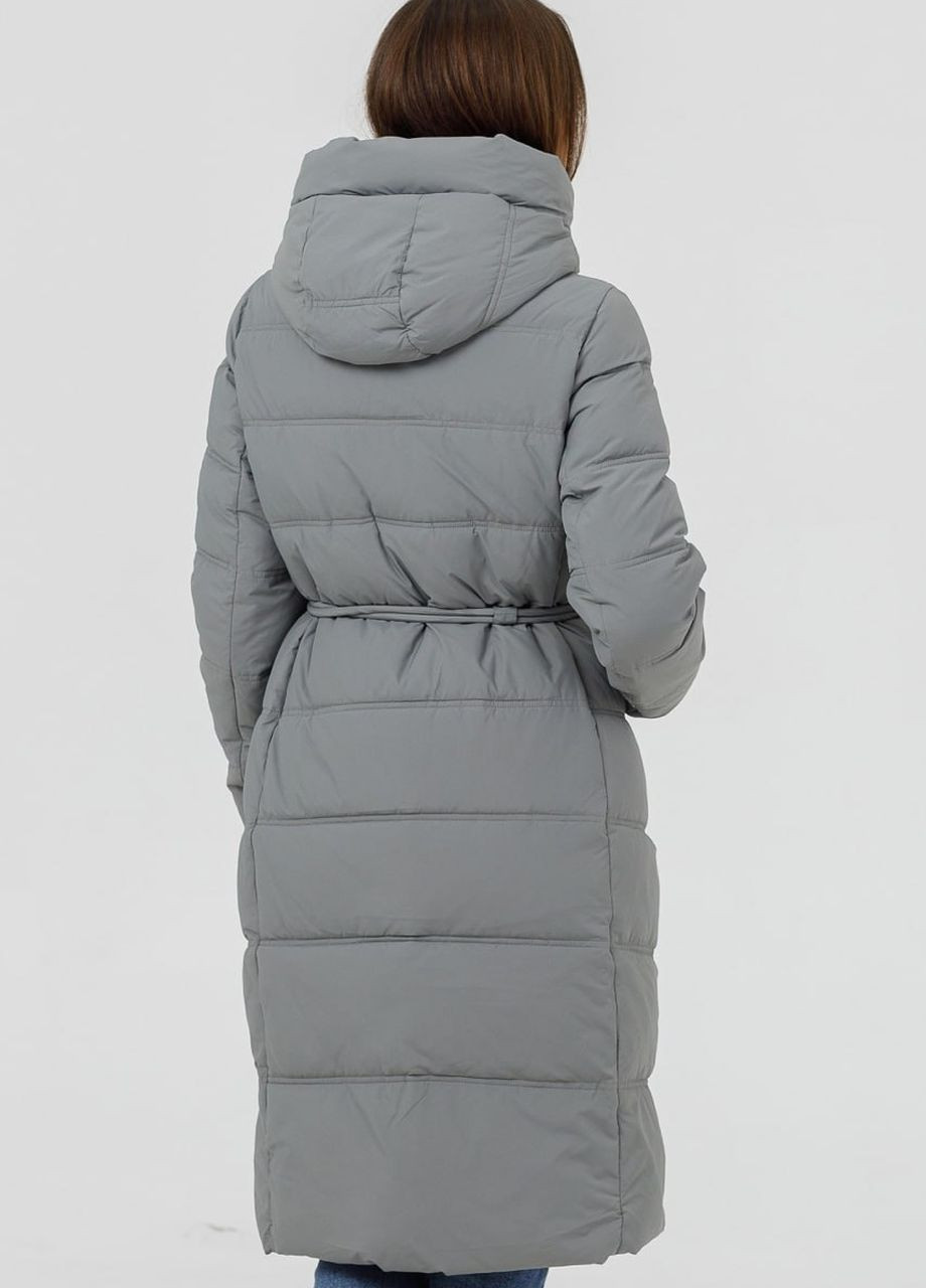 Оливкова зимня пуховик приталений foda оливковий Fodarlloy