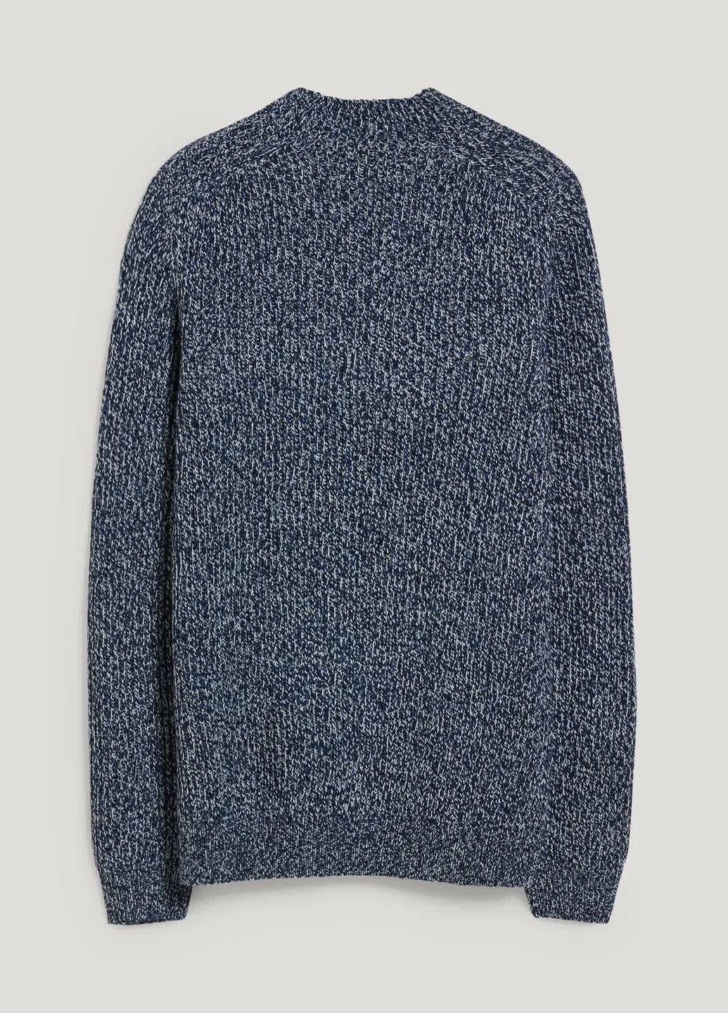 Синій демісезонний светр в складі з вовною C&A