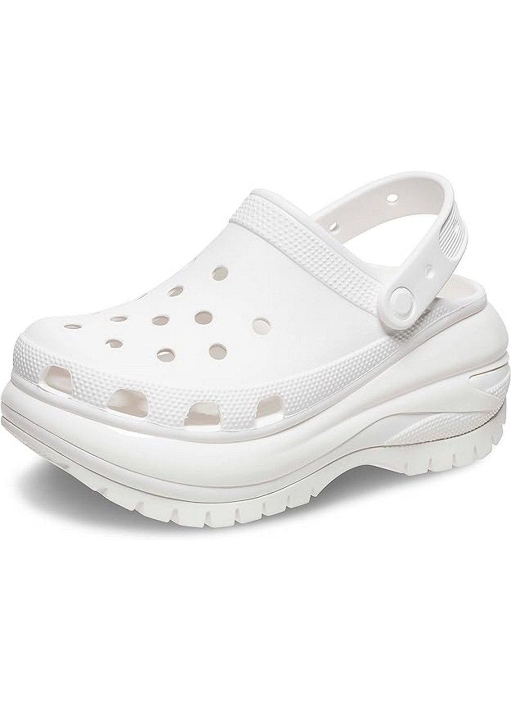 Белые сабо кроксы Crocs