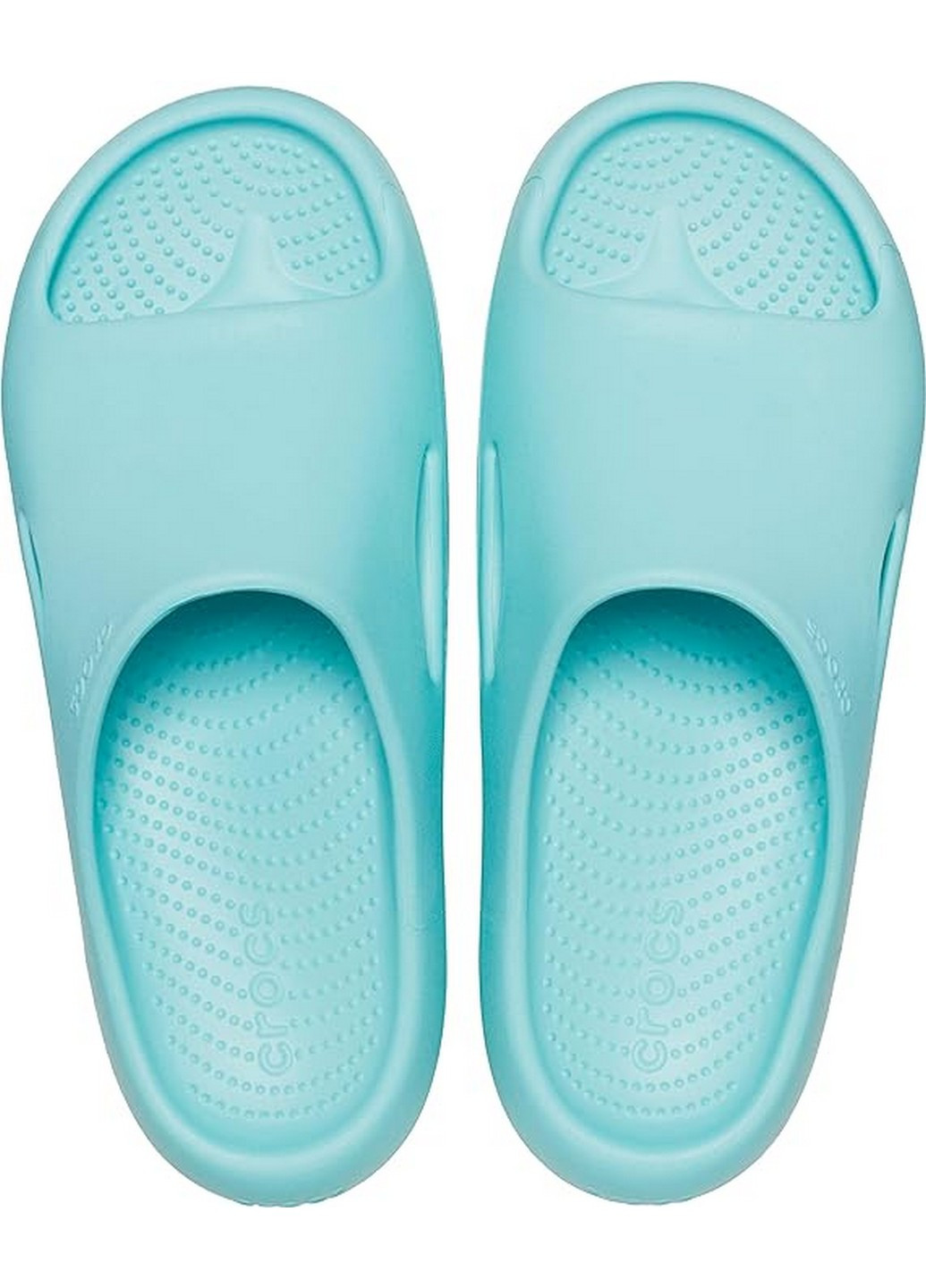 Голубые сабо кроксы Crocs