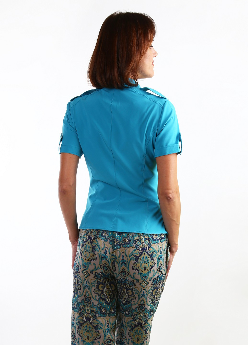 Блакитна блуза Zemal