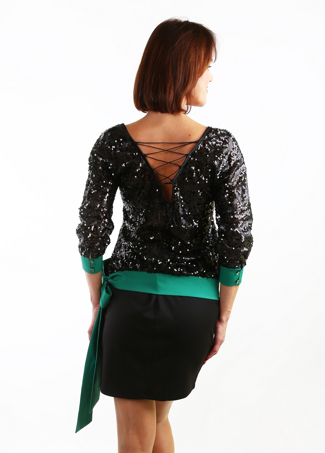 Чёрная блуза ODDI