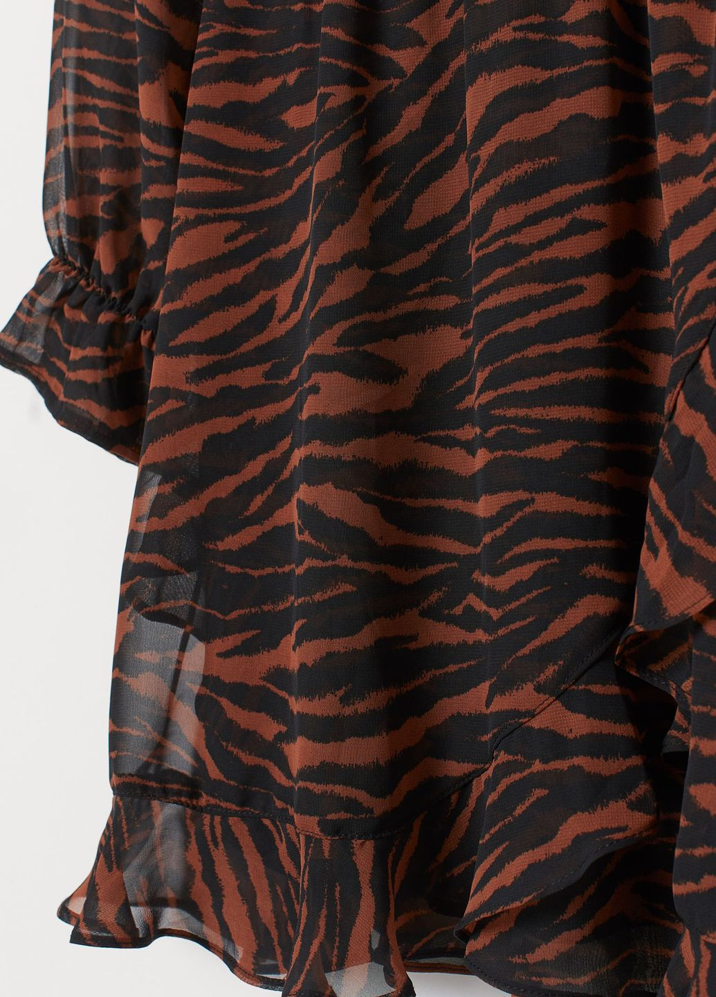 Комбінована повсякденний сукня H&M тигровый