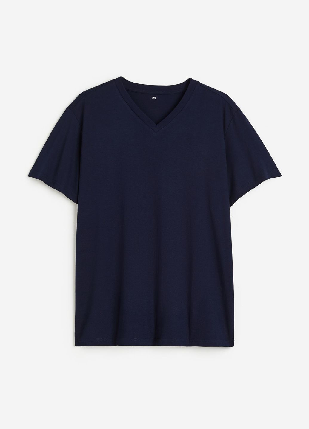 Темно-синяя футболка H&M