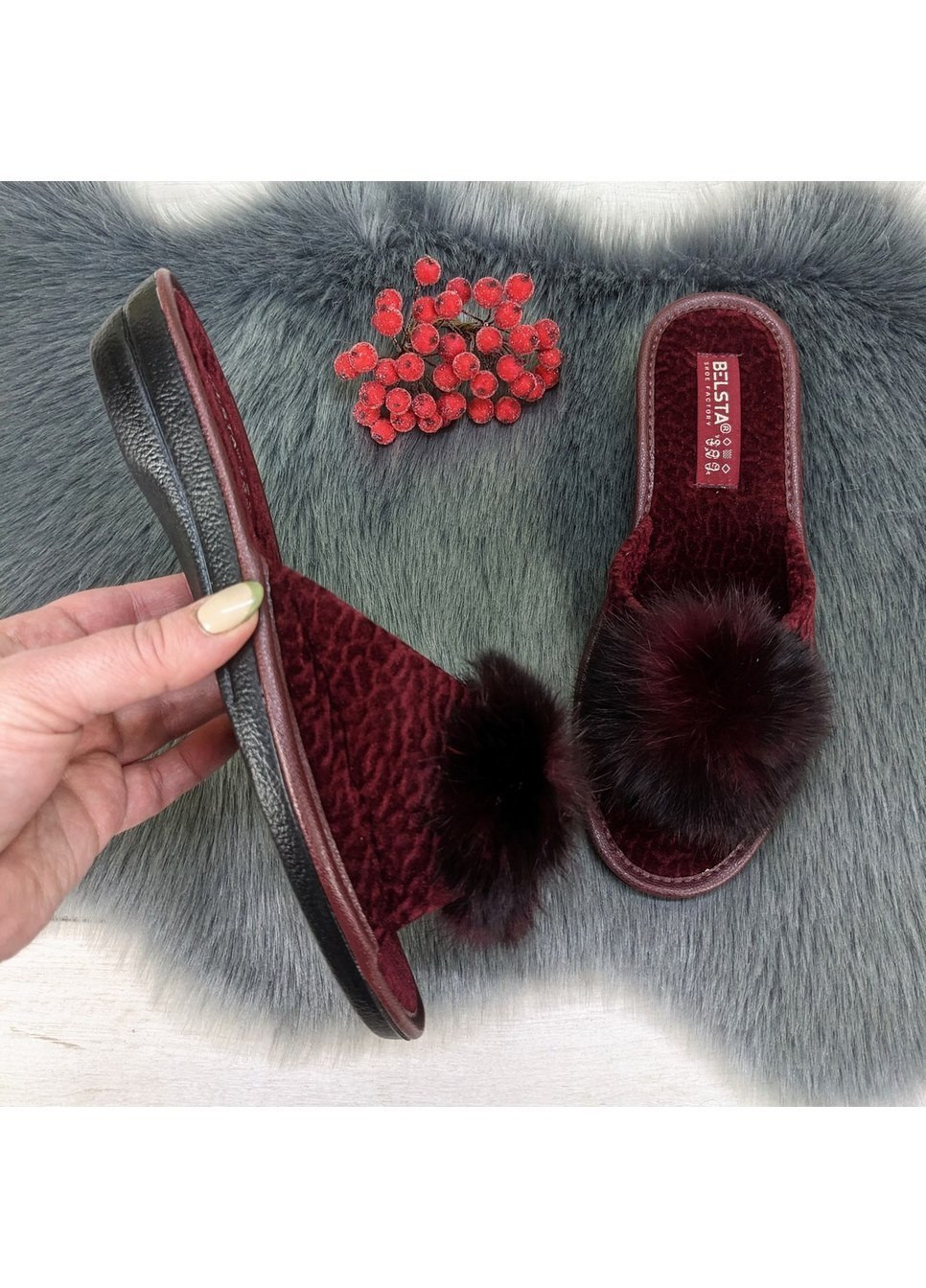 Капці жіночі домашні Белста (266236906)