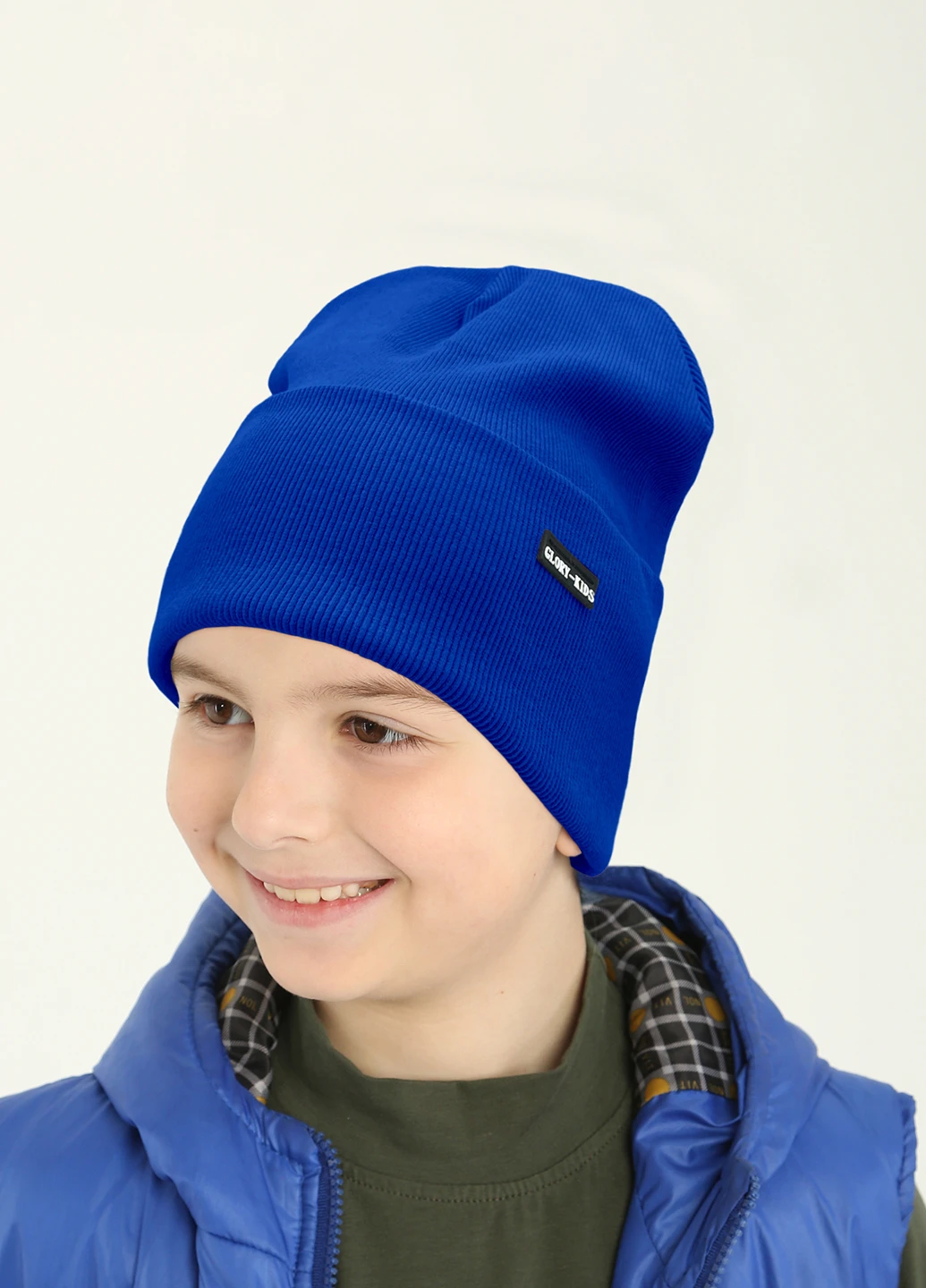 4103 Шапка трикотажна "Лоренс" Електрик 52-54р. (A_001895) Anmerino (266236302)