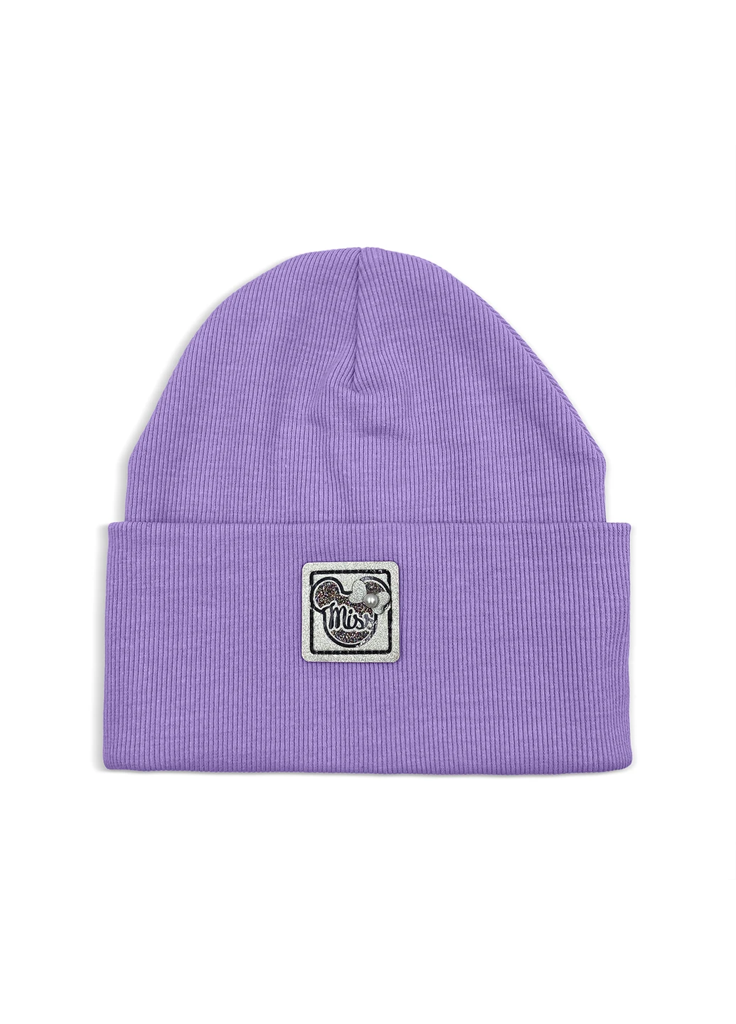 4102 Шапка трикотажна "Перлинка" Ліловий 50-52р. (A_001891) Anmerino (266236193)