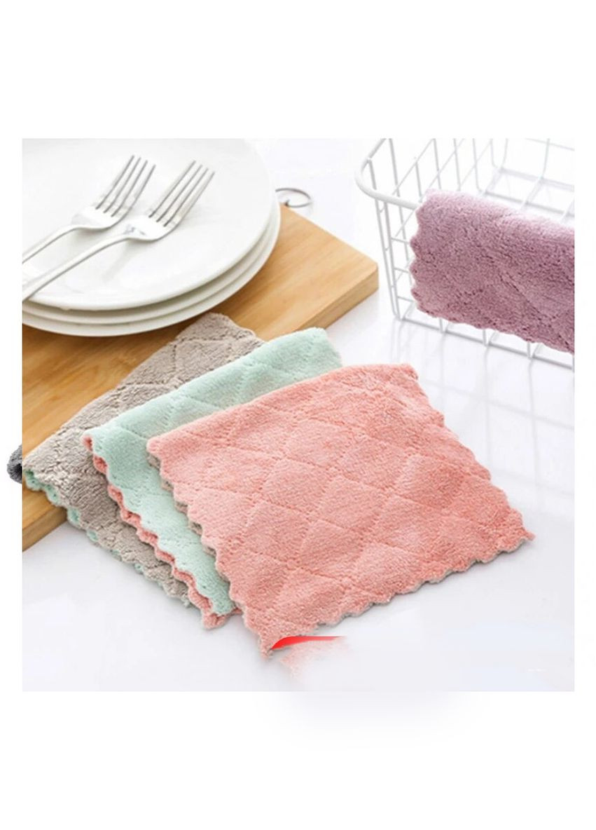 Салфетка для уборки 3шт/уп 30*30см Home (266235974)